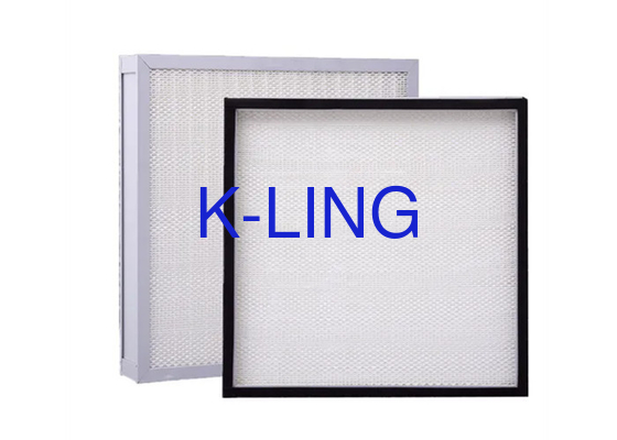 Filtre à air ULPA Filtre à air à haute efficacité à température de fonctionnement maximale de 80 °C