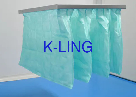 Filtre à air de poche en fibres synthétiques pour le contrôle des allergènes aéroportés