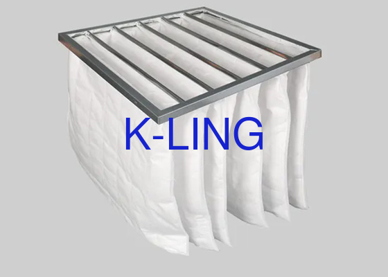 Filtre à poche carrée à poches multiples pour un air intérieur propre et frais
