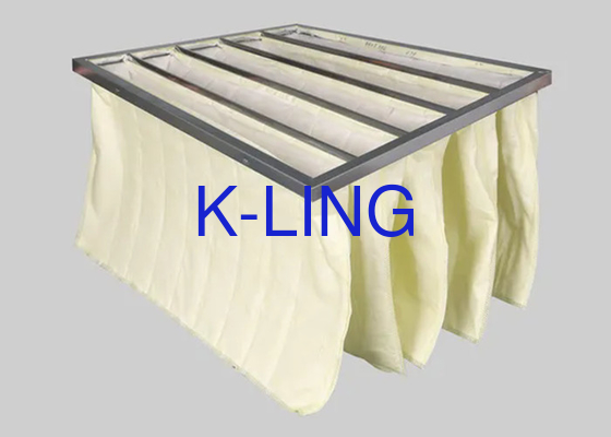 Filtre à poche carrée à poches multiples pour un air intérieur propre et frais