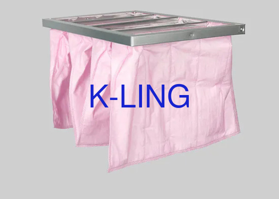 Filtre à air de poche à forme carrée pour une purification efficace de l'air