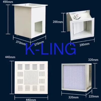 Boîte de filtre à bornes de taille externe 1175x575x350 mm Pour les applications industrielles