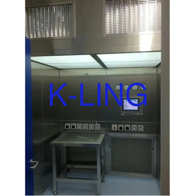 Cabine de distribution de capacité personnalisée équipée de filtres à filtrage H13 F6 G3 et F8.H13
