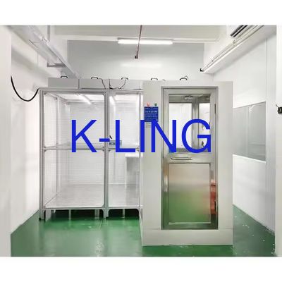 Salle blanche à paroi douce en aluminium avec filtration HEPA/ULPA pour une propreté de classe 10-10000