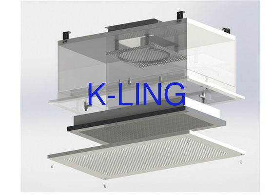 Plafond de rendement élevé et diffuseur terminal de filtre du mur HEPA pour le Cleanroom