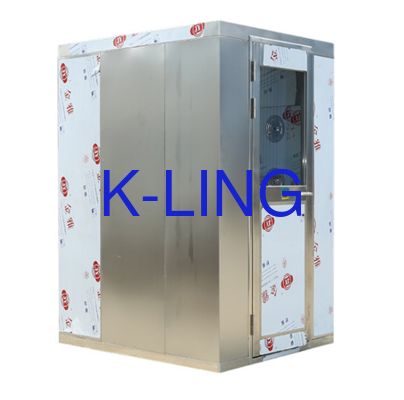 Tunnel de douche d'air en acier inoxydable en matériau SUS304 T 1,0 mm pour une contamination contrôlée dans les salles blanches industrielles