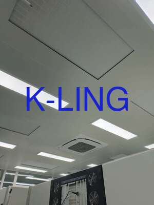 Salle blanche modulaire avec filtration Hepa 99,99%@0,3um et assemblage rapide pour le niveau de propreté ISO 5 Salle blanche à paroi douce
