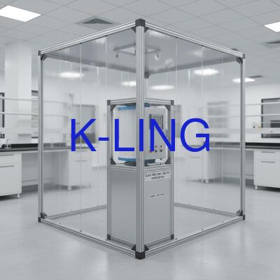 Salle blanche modulaire Softwall avec purification Classe 1000/ISO5/ISO6/ISO7 Autoportante ou Murale avec filtre HEPA et préfiltre
