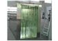 Cabinet de matériel du SUS 304 de douche d'air de pièce propre de porte de rideau en PVC
