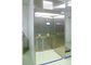 Porte adaptée aux besoins du client de rideau en PVC de taille pesant la cabine/distribuant la cabine pour la pièce propre de GMP