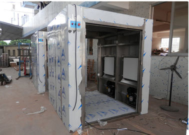 Passage/tunnel de douche d'air d'acier inoxydable avec le système de contrôle de la microélectronique