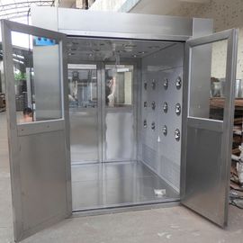 Équipement de tunnel de douche d'air de pièce propre d'acier inoxydable d'IOS 5 avec le soufflement vertical