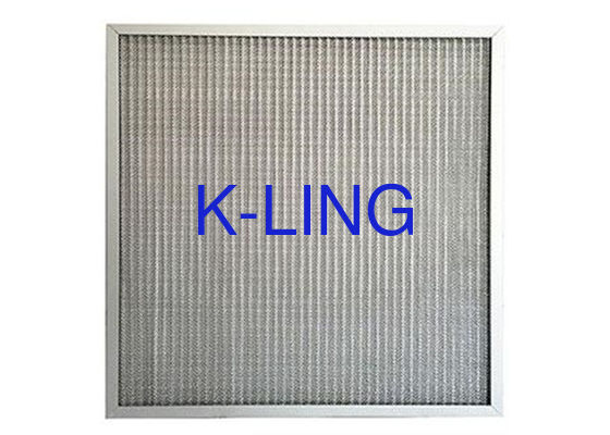 Maille de couche pré de filtre à air lavable de papier d'aluminium multi ou d'acier inoxydable