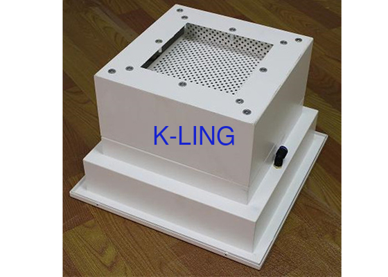 Le plafond terminal HEPA de dispositif de filtration filtrent le module de la classe 100 HEPA de boîte