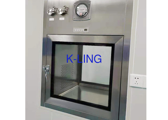 Boîte de passage électronique de Cleanroom de couplage avec stérile dynamique d'écoulement laminaire