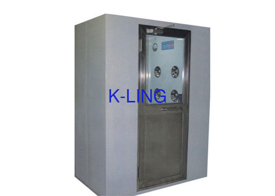La douche d'air simple ou double de Cleanroom de personne a laminé à froid le matériel de plat 1.2KW