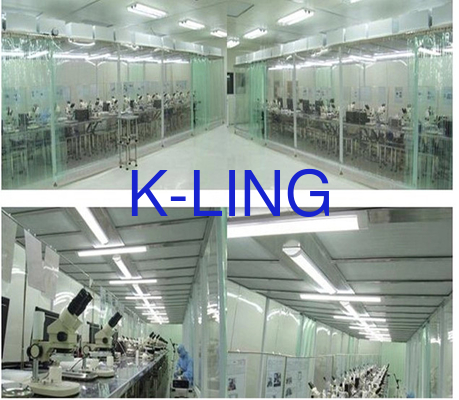 Cabine d'écoulement laminaire de Cleanroom de humidité élevé avec le mur de film de PVC