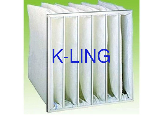 Filtre à air de poche avec cadre en alliage d'aluminium pour un environnement humide