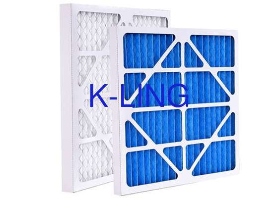 Pré-filtre à panneau plissé à filtration avec indice d'efficacité MERV 8