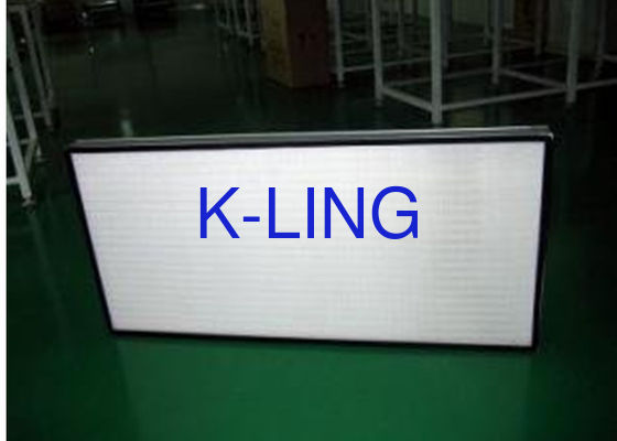 Cadre en alliage d'aluminium industriel ULPA / HEPA Filtre à air Taille personnalisée