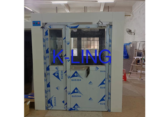 LED Light Tunel de douche d'air personnalisé avec système de verrouillage et filtre HEPA