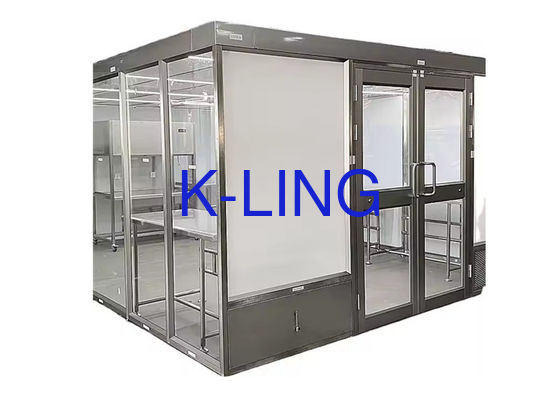 Pièce propre réglable de Softwall de cadre d'acier inoxydable de vitesse du vent avec l'installation facile