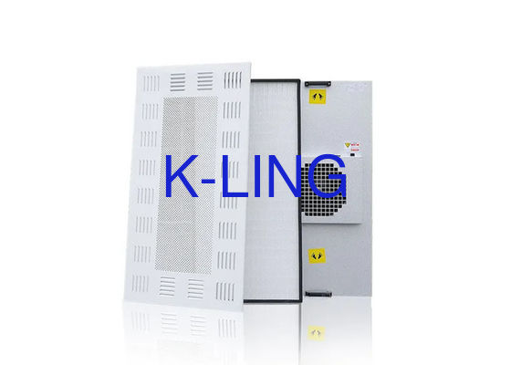 Niveau de bruit 45 DB Unité de filtre à ventilateur blanc 650 X 650 X 350 mm Pour l'industrie