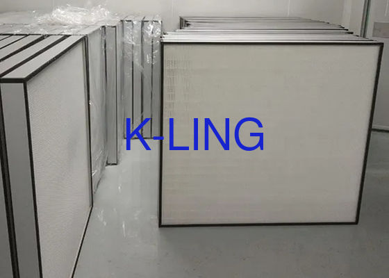 Filtre à air HEPA avec 99,995% d'efficacité et une vitesse de 0,45 m/s