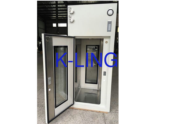 Boîte de passage adaptée aux besoins du client de douche d'air de l'acier inoxydable 201 pour l'atelier de GMP