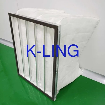 Filtre à sacs à excellente performance pour salles blanches de catégorie F5 F6 F7 F8