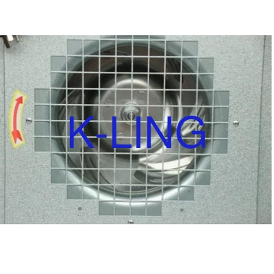Unité de filtration de ventilateur de type ventilateur centrifuge avec volume d'air nominal de 900 m3/h et finition en argent