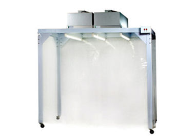 Cabine propre commandée par PC en acier enduite de Softwall de puissance pour l'essai de matériaux