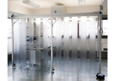 SUS304/SS304 pièce propre de pharmacie de la classe 100 avec le mur rideau en plastique de PVC