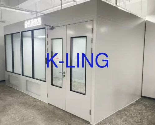 Modular Cleanroom with HEPA/ULPA Filters, 350 Lux Lighting, and 50mm Thickness for Controlled Environments