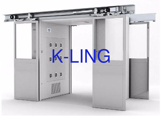 Glissez la douche d'air automatique de pièce propre de la classe 100 de porte pour l'usine électronique