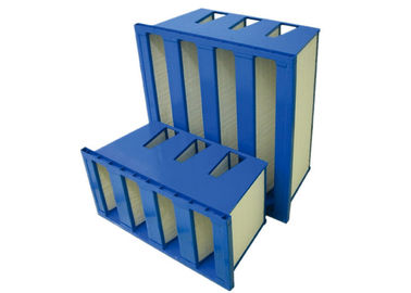 MERV portatif 13 V - épurateur d'air de filtre de banque des cellules V, cadre de plastique d'ABS