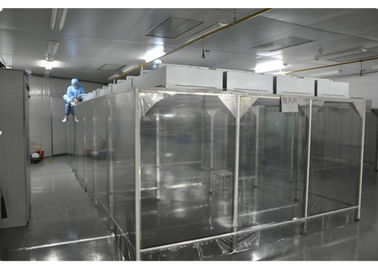 Pièce propre de Softwall de laboratoire industriel, Cleanroom 1000 de classe de contrôle de PC
