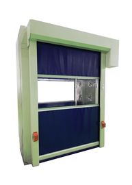 Tunnel rapide personnalisable de douche d'air de porte de roulement de PVC pour la pièce propre de la classe 1000