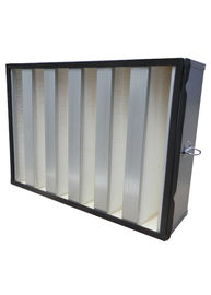 4 filtre à air combiné par banque du paquet V HEPA avec le grand volume de l'air facile à installer