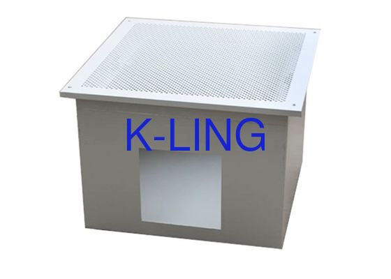 Boîte enduite de filtre de l'acier HEPA de poudre fraîche d'alimentation en air pour l'usine électronique