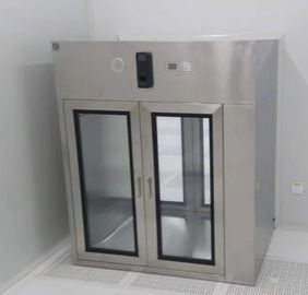 Boîte de passage industrielle pharmaceutique d'acier inoxydable pour la vitesse d'air de Cleanroom 0.45m/s