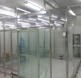 pièce propre de 300Lux Softwall, boîte de passage protégée de la poussière de Cleanroom de projet clés en main d'acier inoxydable