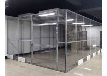 Pièce propre durable de Softwall avec le mur de plexiglass, cadre en aluminium de profil