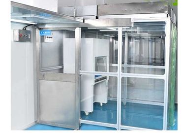 Pièce propre de porte personnalisable d'acier inoxydable/Cleanroom modulaires de Softwall