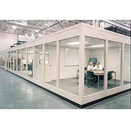 Cadre en acier enduit et plafond Softwall de pièce propre de GMP de poudre standard de cabine