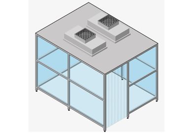 La pièce propre de Softwall de laboratoire avec HEPA filtre/cabine propre mobile