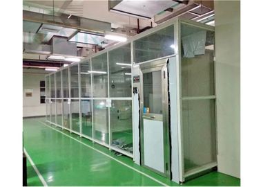Pièce propre de Softwall d'installation facile/cabine propre avec la porte de douche d'air