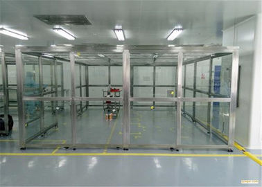Pièce propre verticale de PVC Softwall de cadre du SUS 304