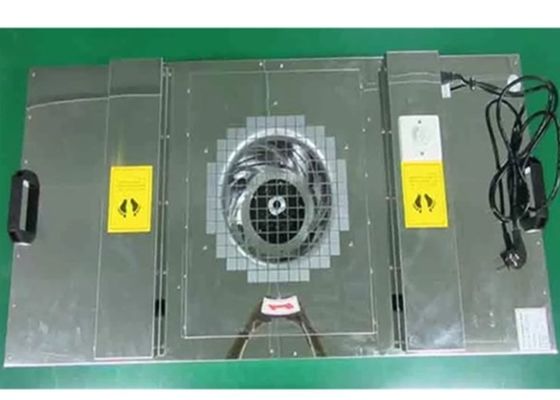 Unité de filtrage de fan du Cabinet 0.8m/S 97pa H14 d'acier inoxydable
