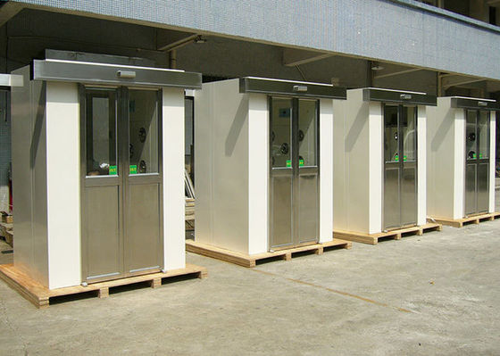 Class100 L type tunnel automatique de douche d'air pour le laboratoire biologique d'ingénierie